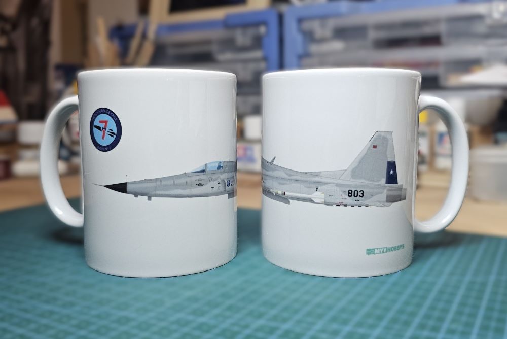 Tazón Avión F-5E Tiger II FACH Grupo 7